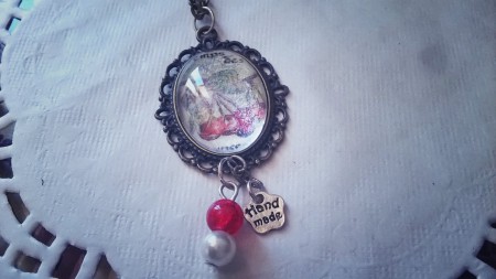 Collier Bronze "Le Temps Des Cerises"